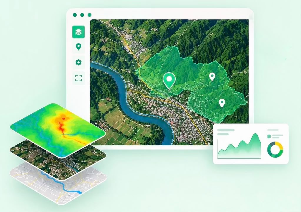 GIS and 3D Simulations